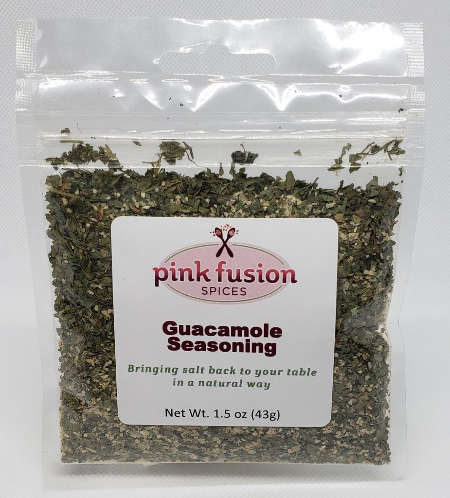 Guacamole Seasoning Pink Fusion Spices